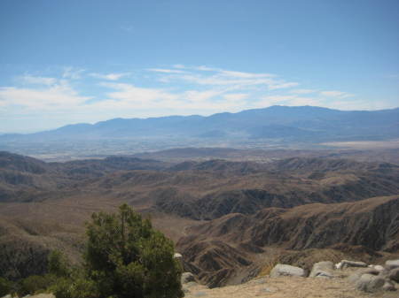 a view from a mountain