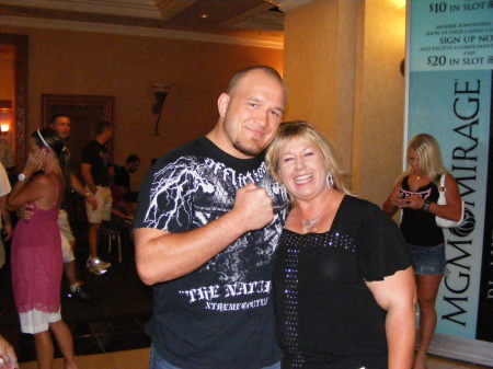 Mike whitehead and I in Vegas