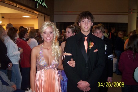 Samantha & Alex, prom 2008