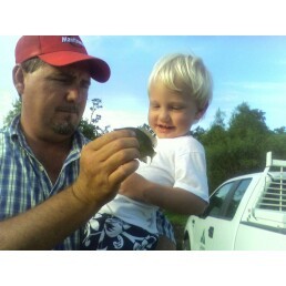 Jimmy and Matthew fishing 08