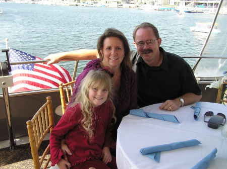 2005 with my husband and daughter