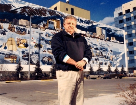 Anchorage History Mural by Bob Patterson