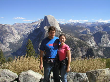 Cristen and Don in Yosemite