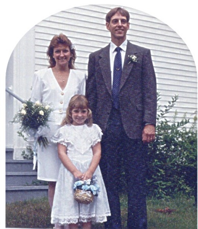 Our wedding day: August 1, 1992