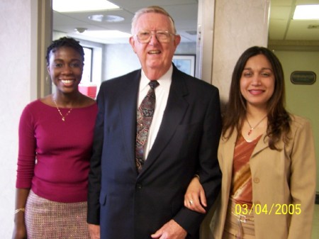 Don Hundley and 2 Foster Daughters Maria & Charline