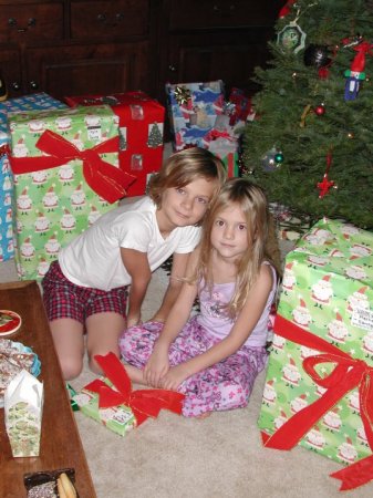 My awesome kids, Christmas 2005
