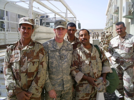 Me and some Iraqi soldiers