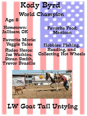 National Little Britches World Champion