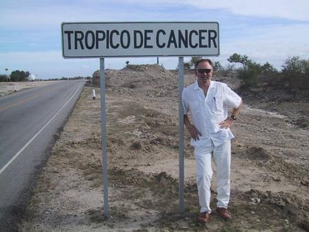 Mike at Tropic of Cancer, Baja