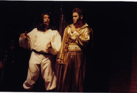 Joseph and Pharoah in Technicolor Dreamcoat