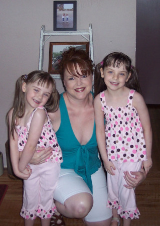 Me and the girls on their 5th Birthday!