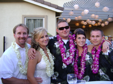 My Family on Wedding Day- June 2008