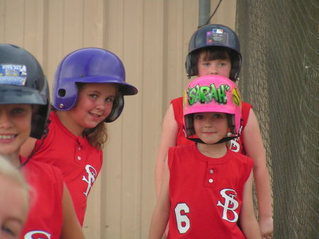 Sarah and her allstar softball team 2005