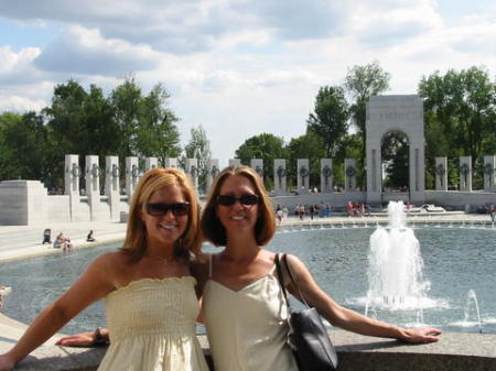 In DC with my sister!