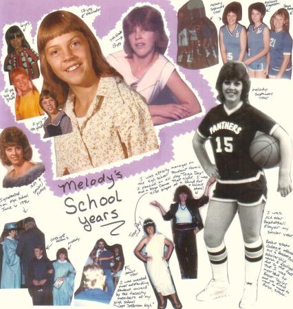 Melody West Jefferson School Years