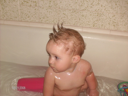 Baby Grace Bath Time
