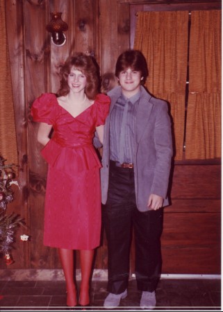 Staci Grant and me 1984