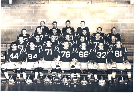 1963-64 MCI Prepper Football Team
