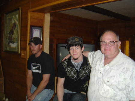 Robby, Kyle and Grandpa (Bob)