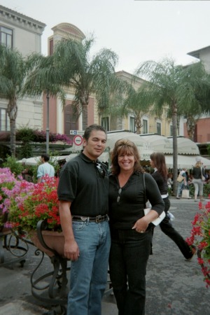 Maria and me in Sorrento, Italy 2005