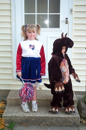 Gracie and Hunter Halloween 2008