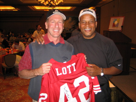 Playing in a Golf Tournament with Ronnie Lott
