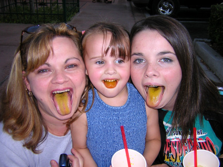 ME.. blonde, yuk!   Gianna & Jaime charysse