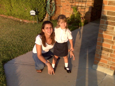 First Day of school August 2008