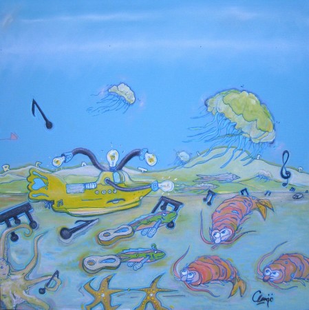 Yellow Submarine Dream Painting