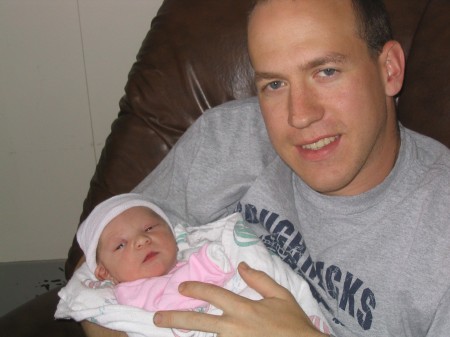 Bonnie's Son, Tom and new granddaughter