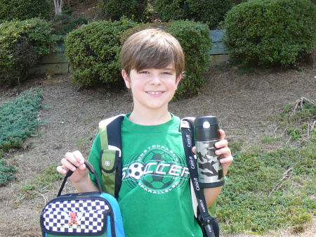 My son's 1st Day of 3rd Grade!