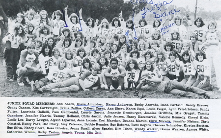Powderpuff! Juniors ruled in '82.