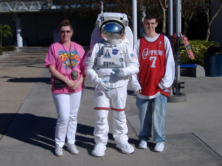 me and my son zach at kindeny space center