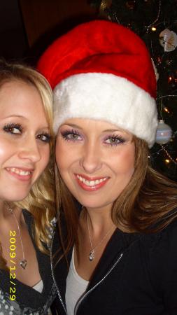 My daughter, Kassie & I - Christmas 2009