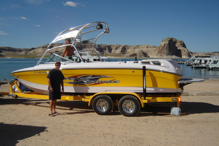 our wakeboard boat