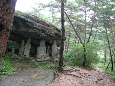 Unjusa Temple in Korean province of Gwangju