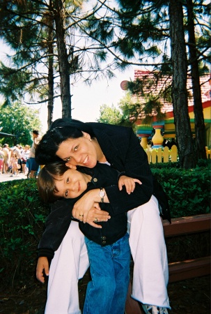 Mi hijo y yo en Disney