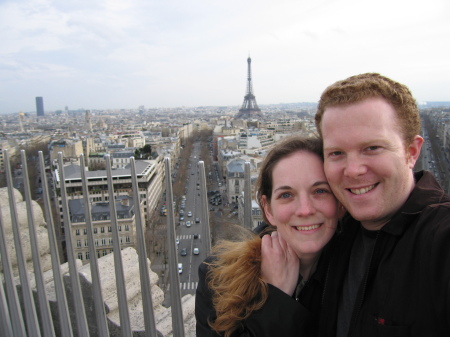 Me and my fiancee in Paris