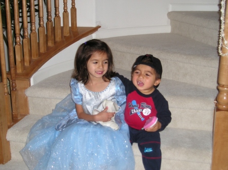 Kids on Halloween 2005