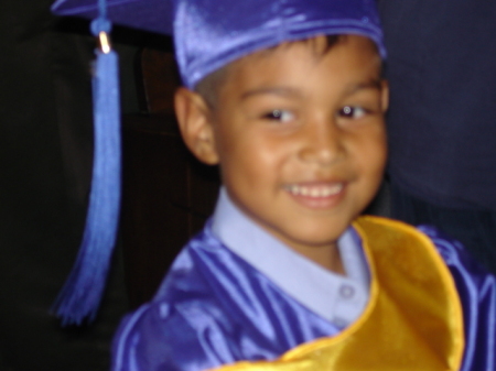 Jonathan graduating from pre-school 6-2005