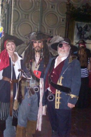 At the Last Pirate Movie's Hollywood Premier