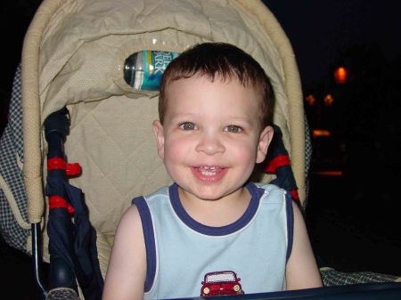 Chandler, age 2 in DisneyWorld