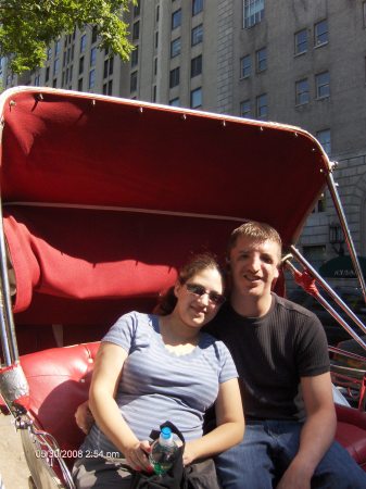 My husband & I in NY Central Park