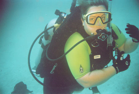 Jenn Diving