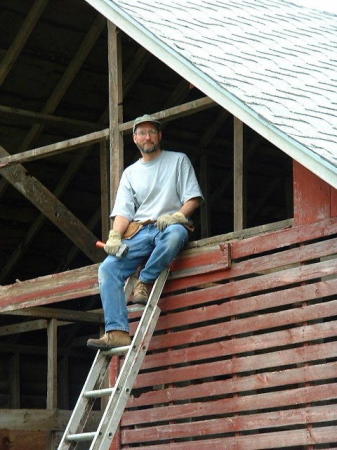 Salvaging barn lumber
