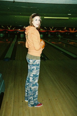 Check out my bowling shoes...