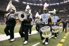 THE SOUTHERN UNIVERSITY MARCHING BAND