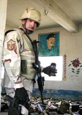 My brother Dale in Iraq