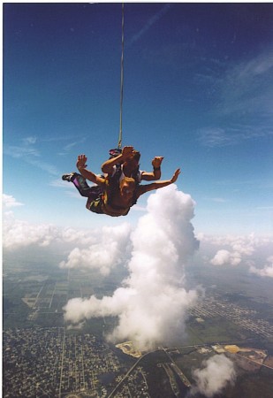 Skydiving over Sebastian Inlet!