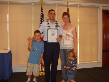 My Husband Casey Recent Promotion to Tech Sergeant